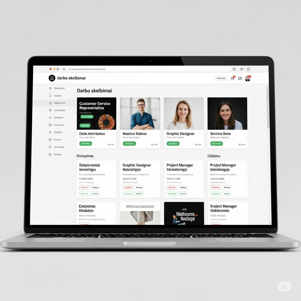 Darbo skelbimai: Jūsų išsamus gidas į sėkmingą karjerą ir talentų paiešką