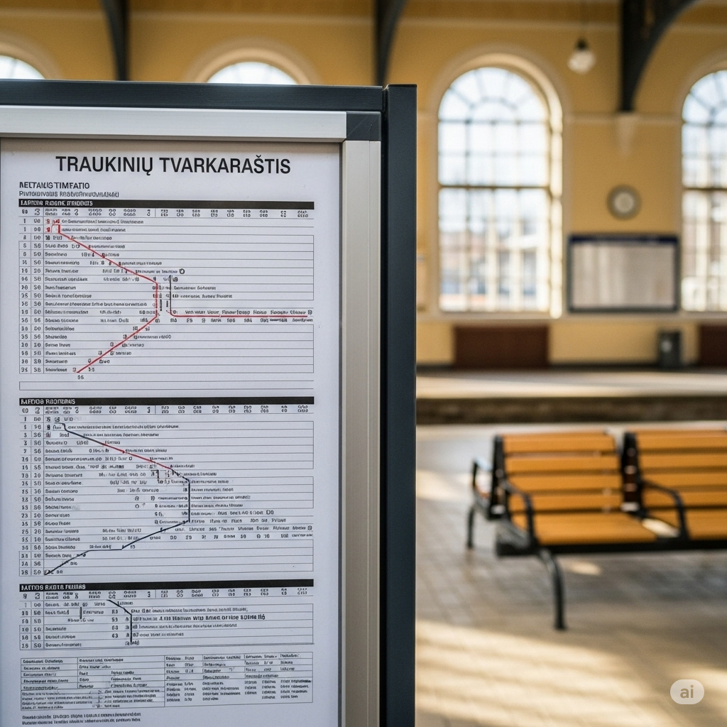 Traukinių Tvarkaraštis: Daugiau Nei Skaičiai – Jūsų Išsamus Gidas Po Lietuvos Geležinkelius Traukinių Tvarkaraštis: Daugiau Nei Skaičiai – Jūsų Išsamus Gidas Po Lietuvos Geležinkelius