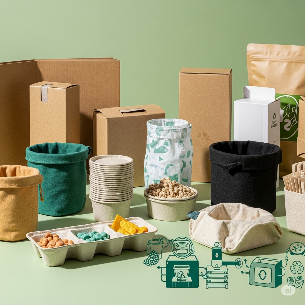 Draugiški aplinkai pakuočių sprendimai: ateitis jau čia