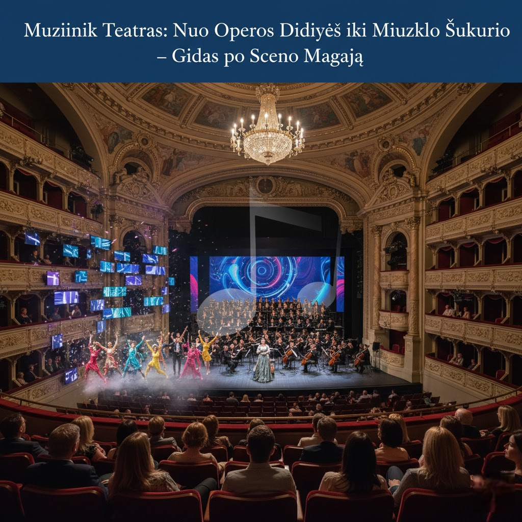 Muzikinis Teatras: Nuo Operos Didybės iki Miuziklo Sūkurio – Gidas po Scenos Magiją