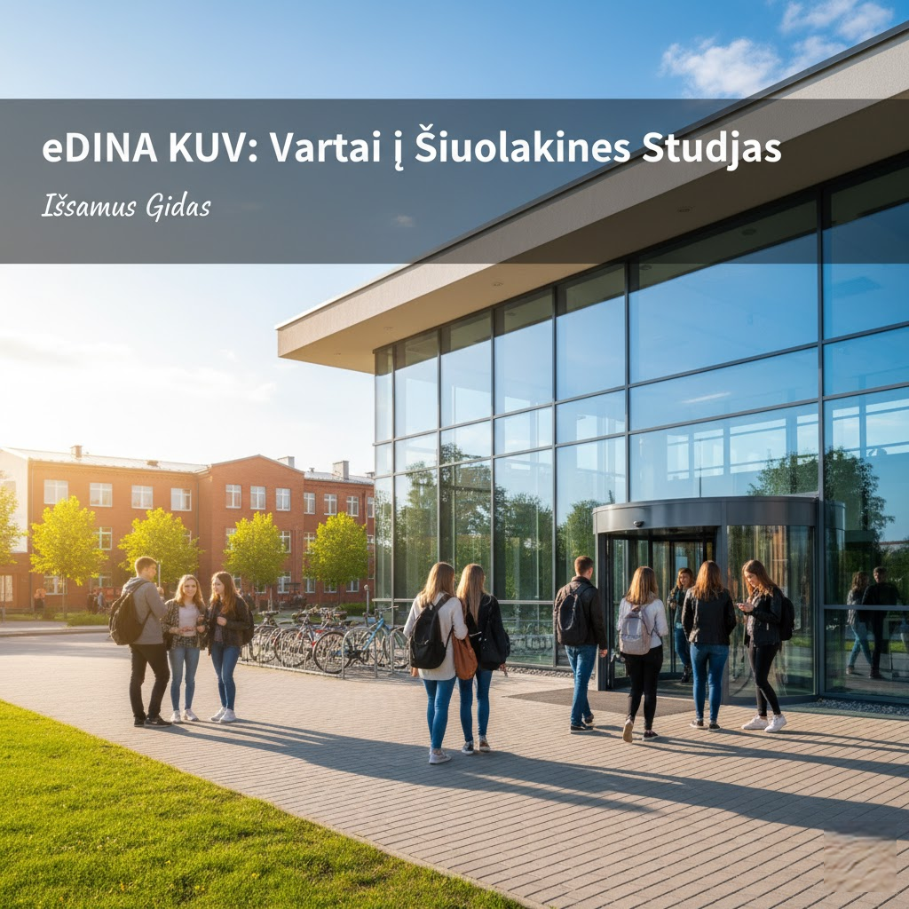 eDINA KVK: Vartai į Šiuolaikines Studijas Klaipėdos Valstybinėje Kolegijoje | Išsamus Gidas