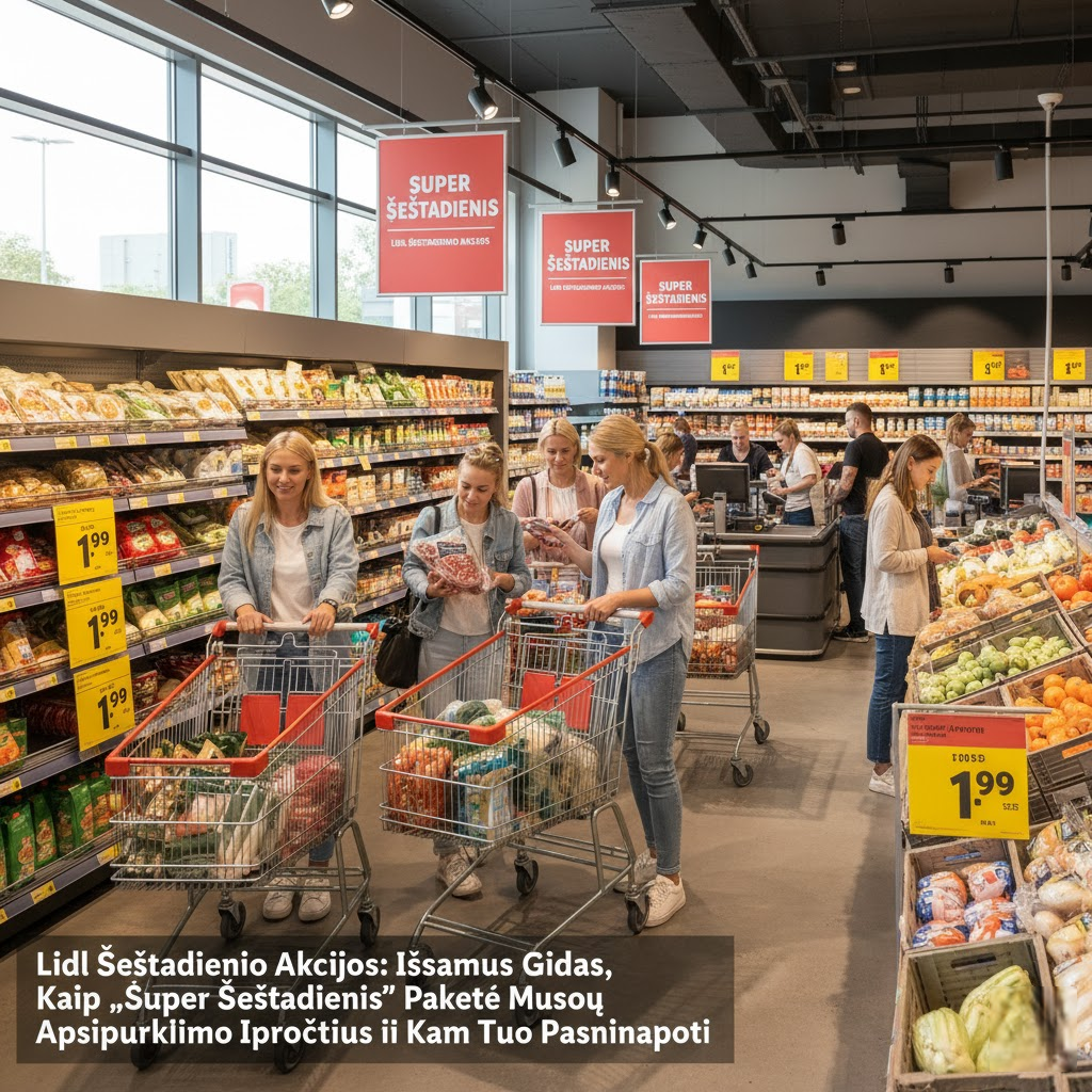 Lidl Šeštadienio Akcijos: Išsamus Gidas, Kaip „Super Šeštadienis“ Pakeitė Mūsų Apsipirkimo Įpročius ir Kaip Tuo Pasinaudoti