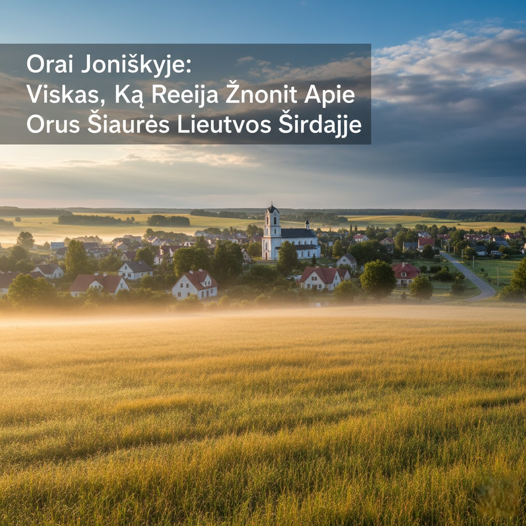 Orai Joniškyje: Viskas, Ką Reikia Žinoti Apie Orus Šiaurės Lietuvos Širdyje