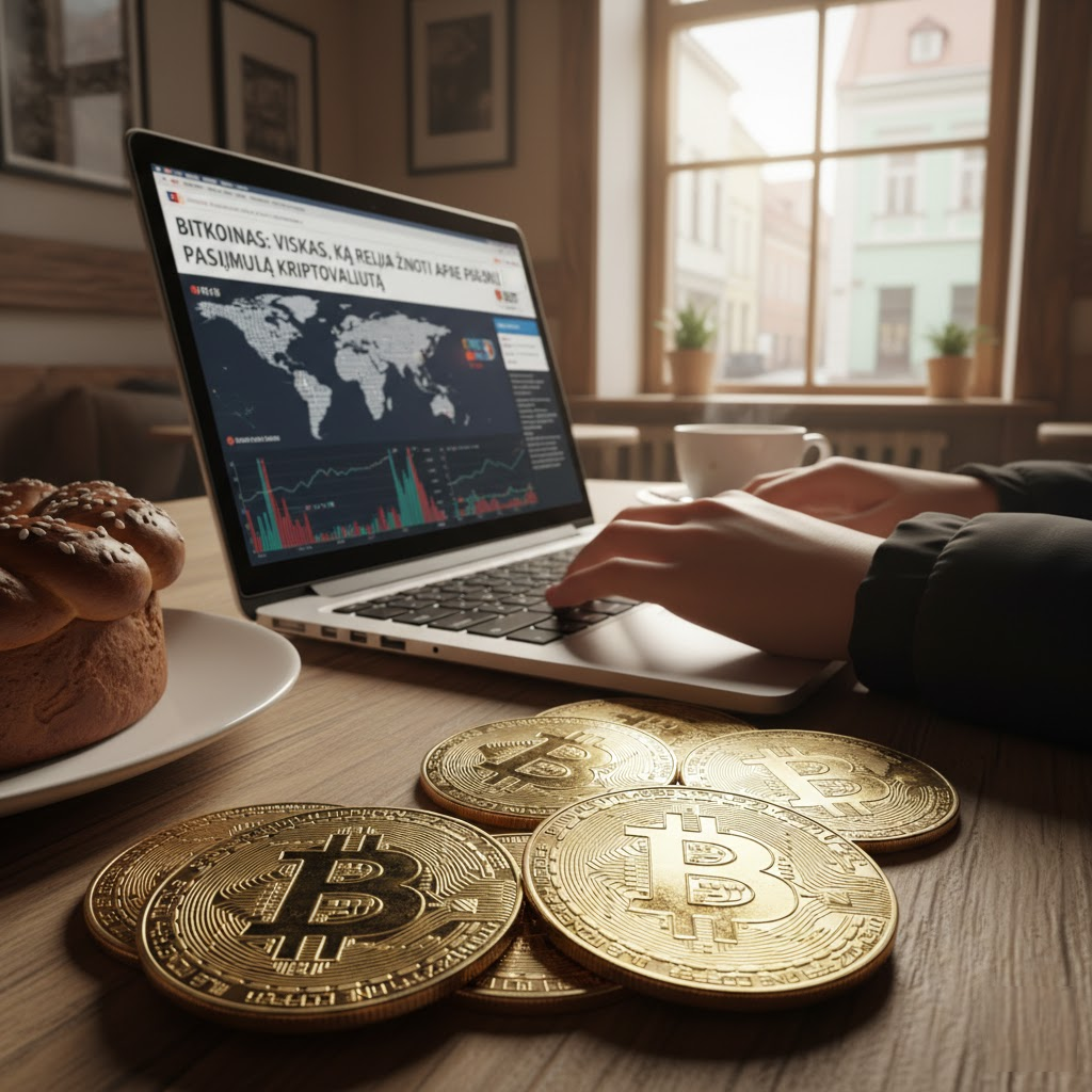 Bitkoinas: Viskas, Ką Reikia Žinoti Apie Pasaulį Keičiančią Kriptovaliutą