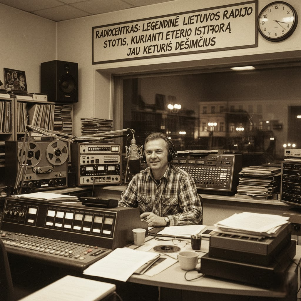 Radiocentras: Legendinė Lietuvos Radijo Stotis, Kurianti Eterio Istoriją Jau Keturis Dešimtmečius