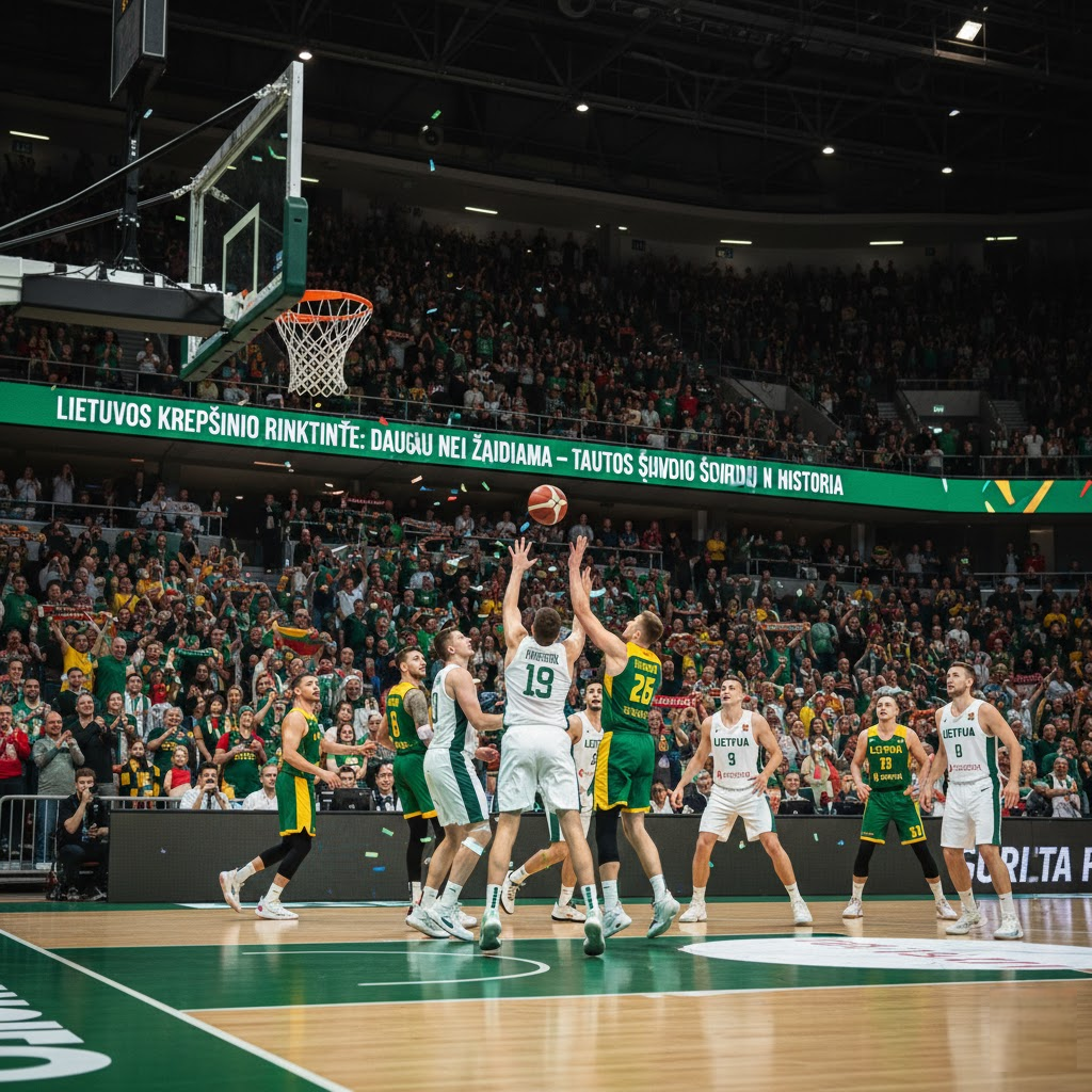 Lietuvos krepšinio rinktinė: daugiau nei žaidimas – tautos širdis ir istorija