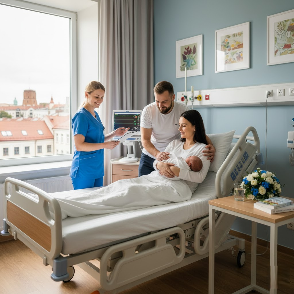 Gimdymas Vilniuje: Išsamus gidas po Vilniaus gimdymo namus – ką reikia žinoti?