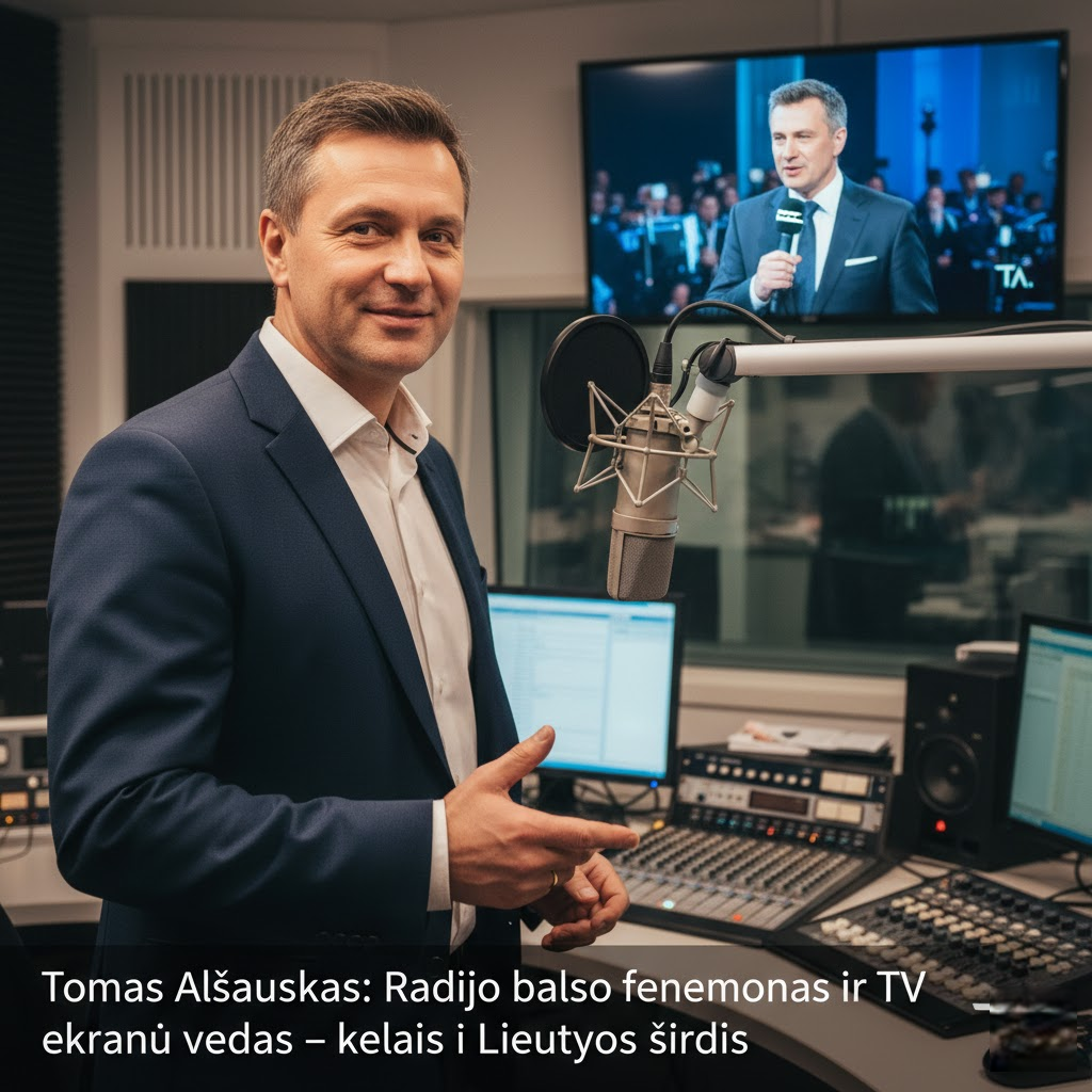 Tomas Alšauskas: Radijo balso fenomenas ir TV ekranų veidas – kelias į Lietuvos širdis