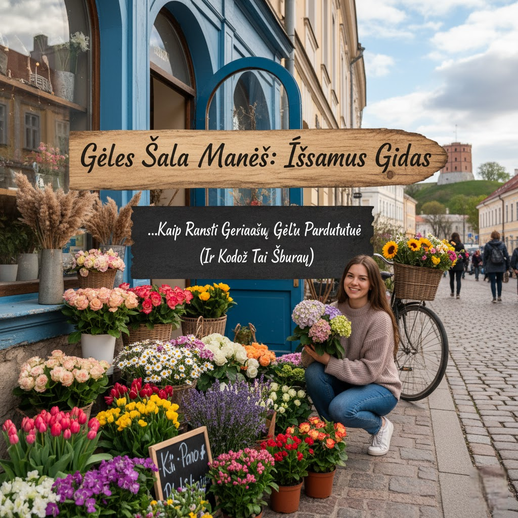 Gėlės Šalia Manęs: Išsamus Gidas, Kaip Rasti Geriausią Gėlių Parduotuvę (Ir Kodėl Tai Svarbu)