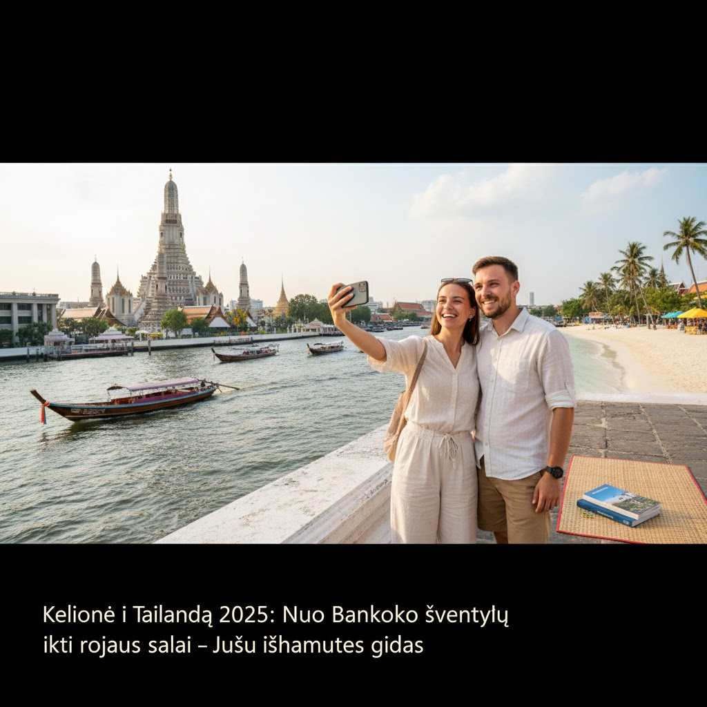 Kelionė į Tailandą 2025: Nuo Bankoko šventyklų iki rojaus salų – Jūsų išsamiausias gidas