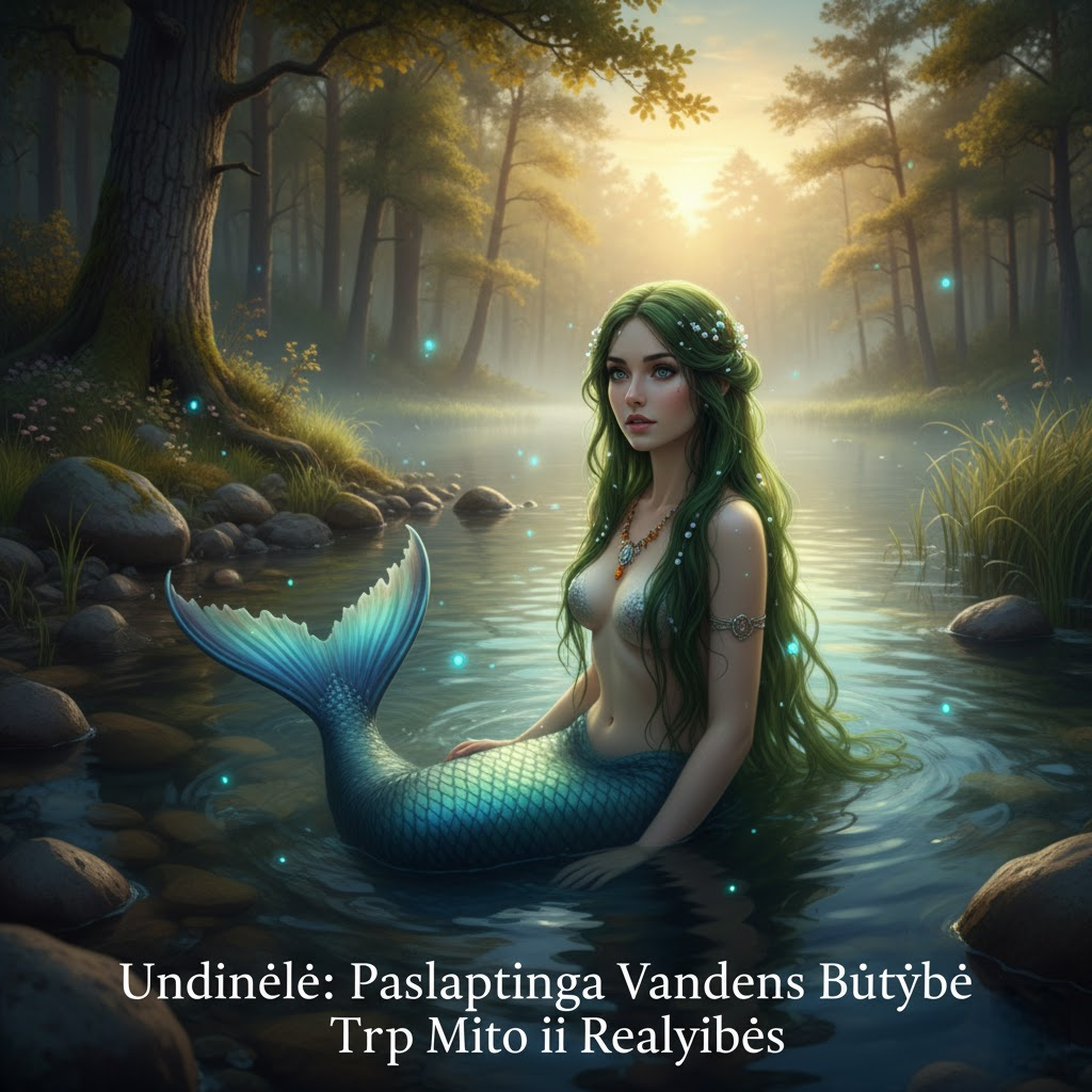 Undinėlė: Paslaptinga Vandens Būtybė Tarp Mito ir Realybės