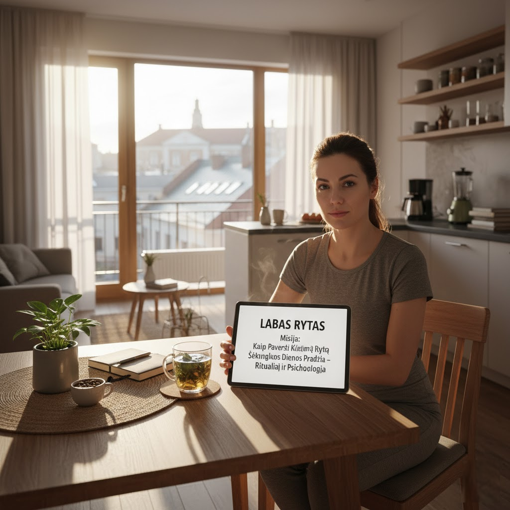 "Labas Rytas" Misija: Kaip Paversti Kiekvieną Rytą Sėkmingos Dienos Pradžia – Mokslas, Ritualai ir Psichologija