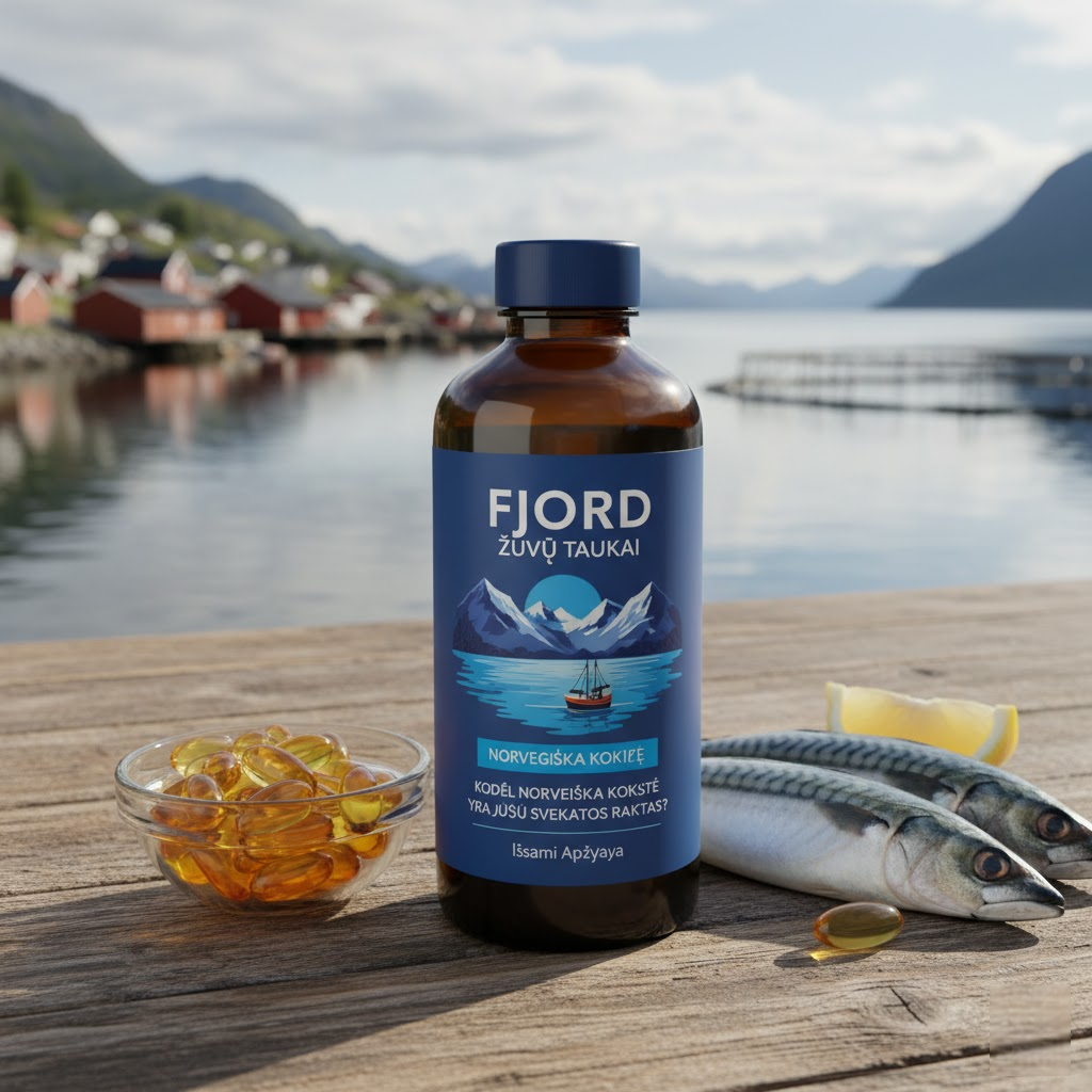 Fjord Žuvų Taukai: Kodėl Norvegiška Kokybė Yra Jūsų Sveikatos Raktas? Išsami Apžvalga