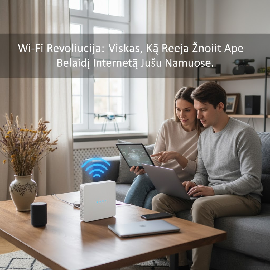 „Wi-Fi“ Revoliucija: Viskas, Ką Reikia Žinoti Apie Belaidį Internetą Jūsų Namuose