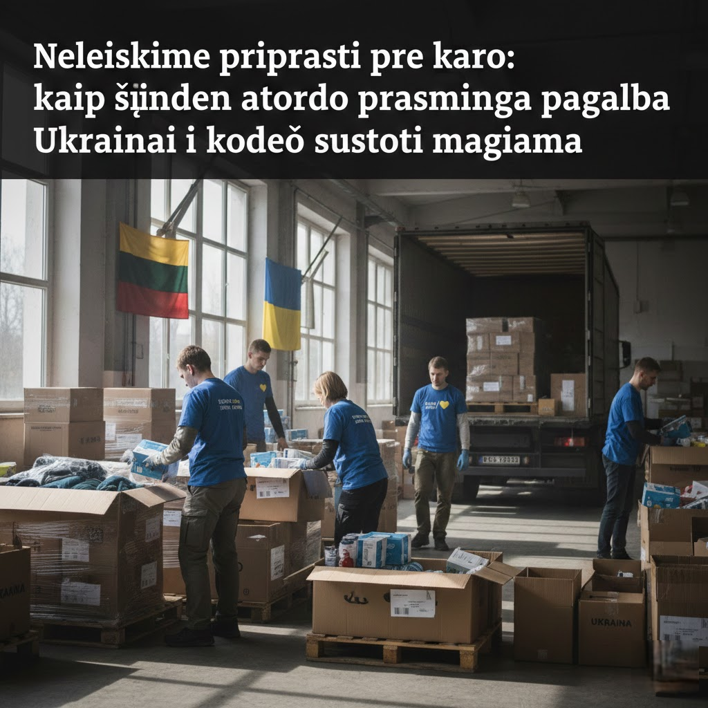 Neleiskime priprasti prie karo: kaip šiandien atrodo prasminga pagalba Ukrainai ir kodėl sustoti negalimaTylusis sargas: Kodėl jūsų vaistinėlė gali būti bevertė, kai jos labiausiai reikia?
