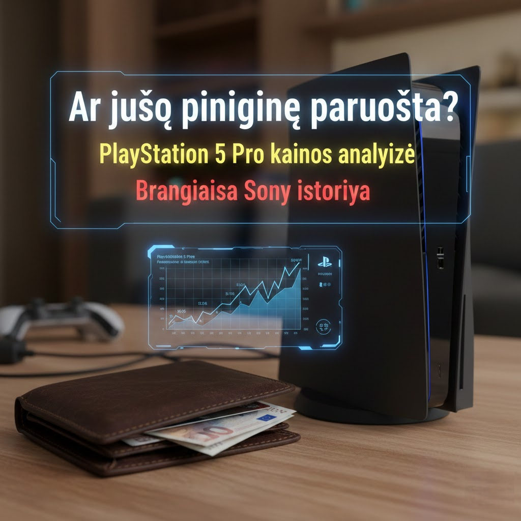 Ar jūsų piniginė paruošta? PlayStation 5 Pro kainos analizė ir brangiausia Sony istorija2026-ųjų Kalėdos: Ilgasis savaitgalis, kuris prašosi ypatingo plano – nuo šventinio stalo iki ramybės oazėsOranžinė Skaitmeninės džiunglės ir kainų žirklės: Kaip meistriškai naršyti „Pigu.lt“ nuolaidų labirintuoserevoliucija: Kodėl nuosavas automobilis didmiesčio gatvėse tampa atgyvena