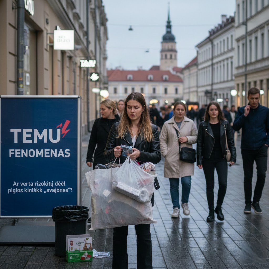 Temu fenomenas: Ar verta rizikuoti dėl pigios kiniškos „svajonės“?