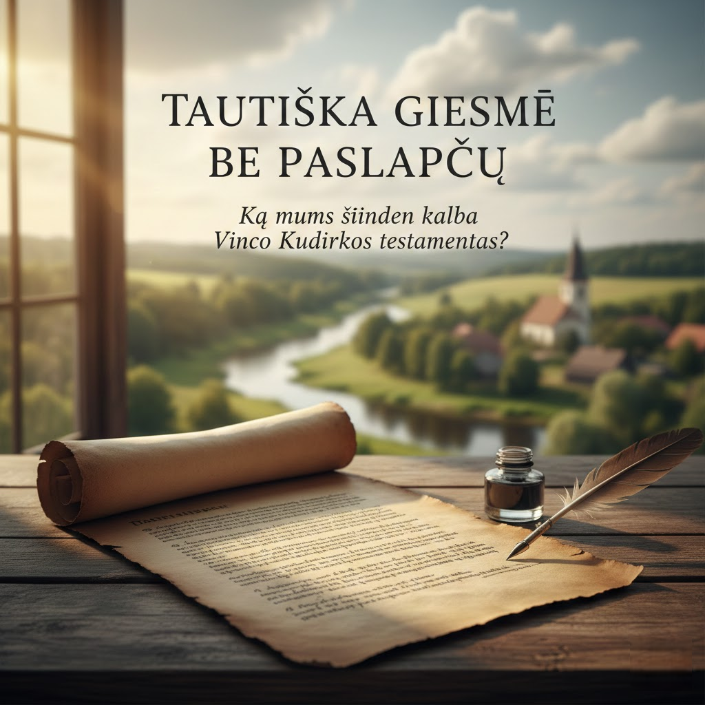 Tautiška giesmė be paslapčių: Ką mums šiandien kalba Vinco Kudirkos testamentas?