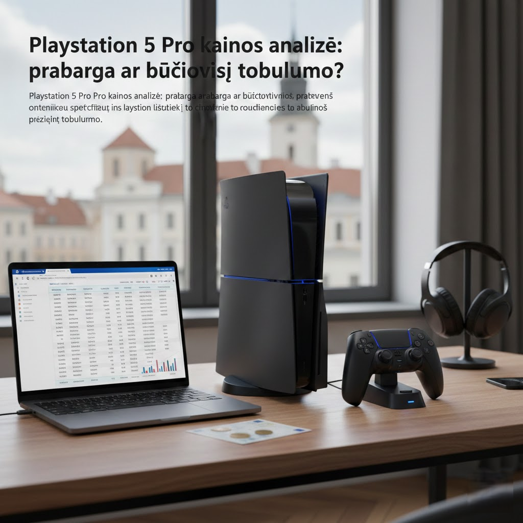 PlayStation 5 Pro kainos analizė: prabanga ar būtinybė siekiant tobulumo?
