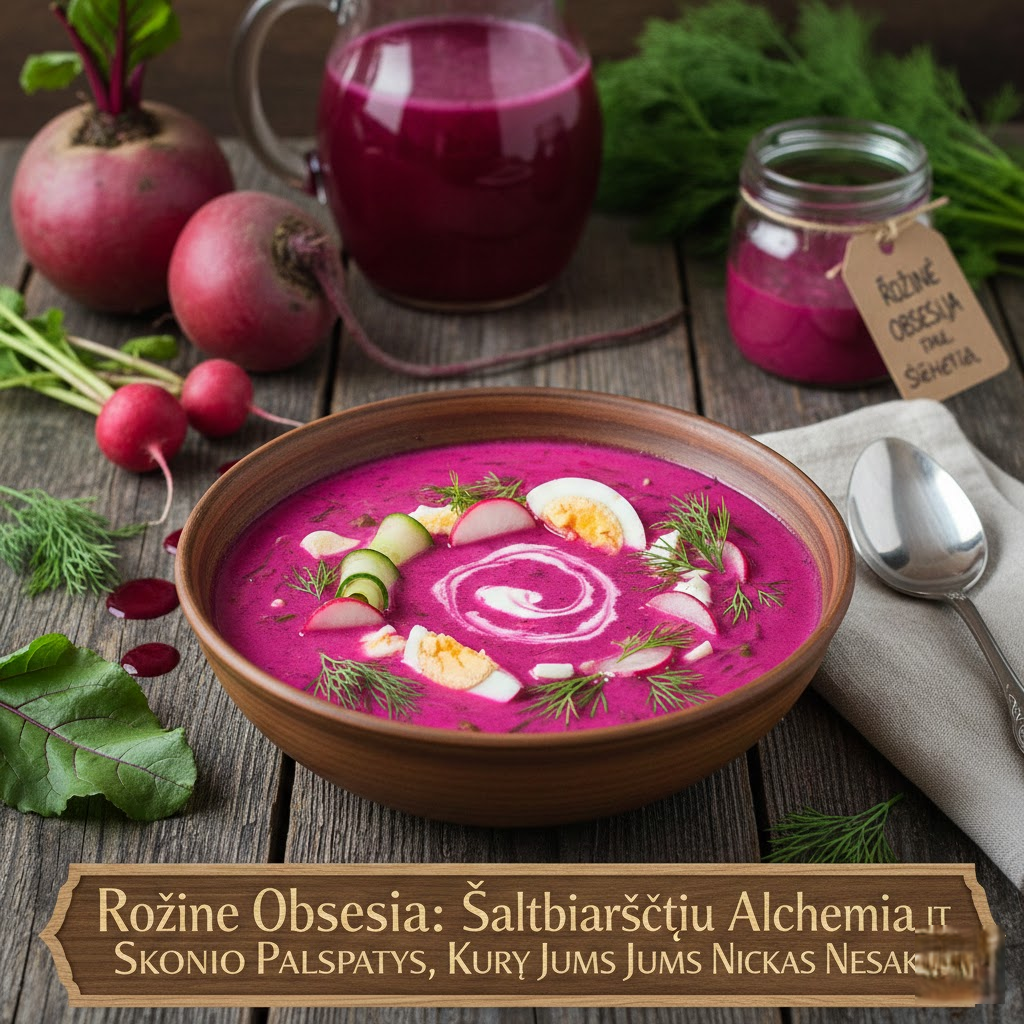 Rožinė Obsesija: Šaltibarščių Alchemija ir Tobulo Skonio Paslaptys, Kurių Jums Niekas Nesakė