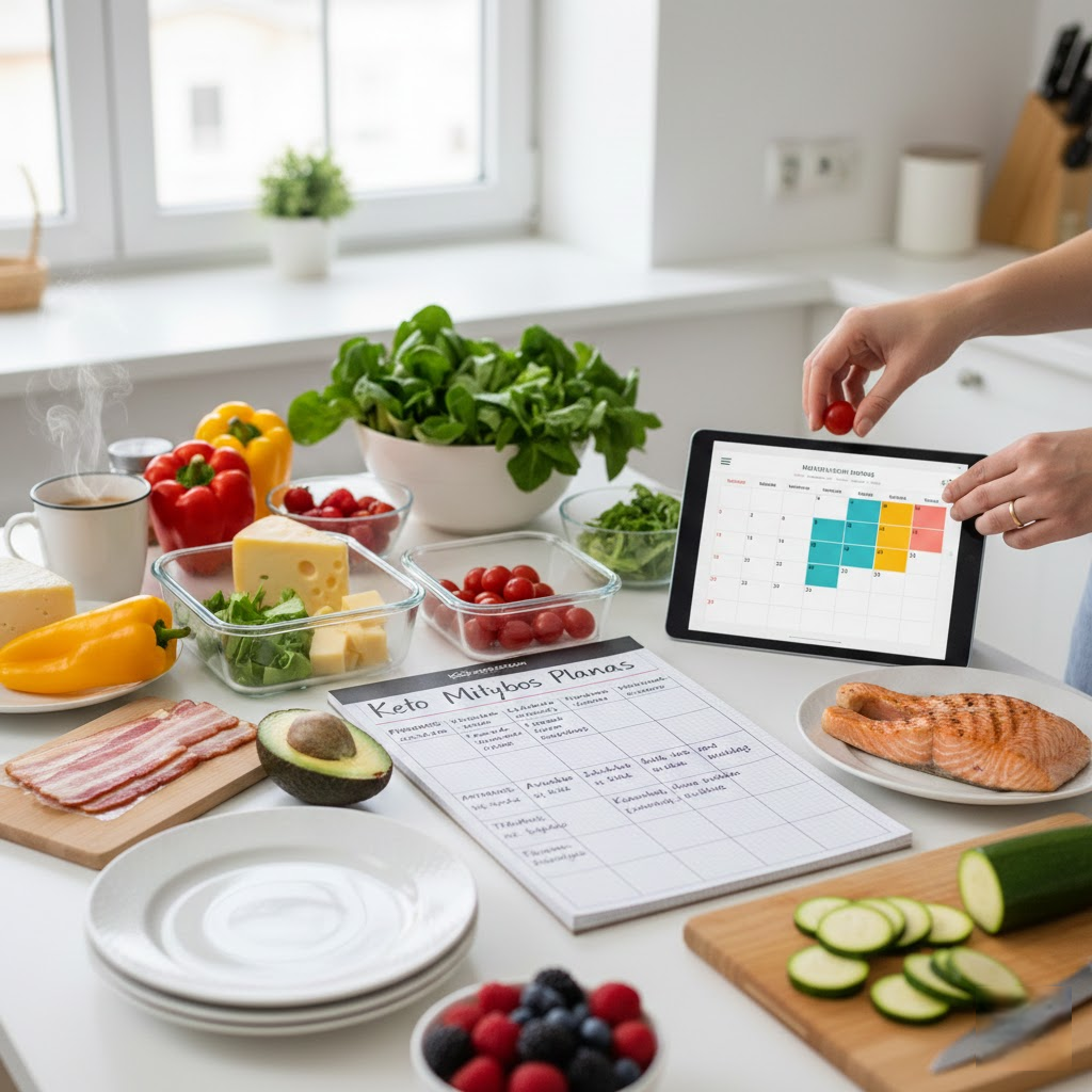 Keto Mitybos Planavimas Be Streso: Kaip Susidėlioti Savaitės Meniu ir Mėgautis Maistu