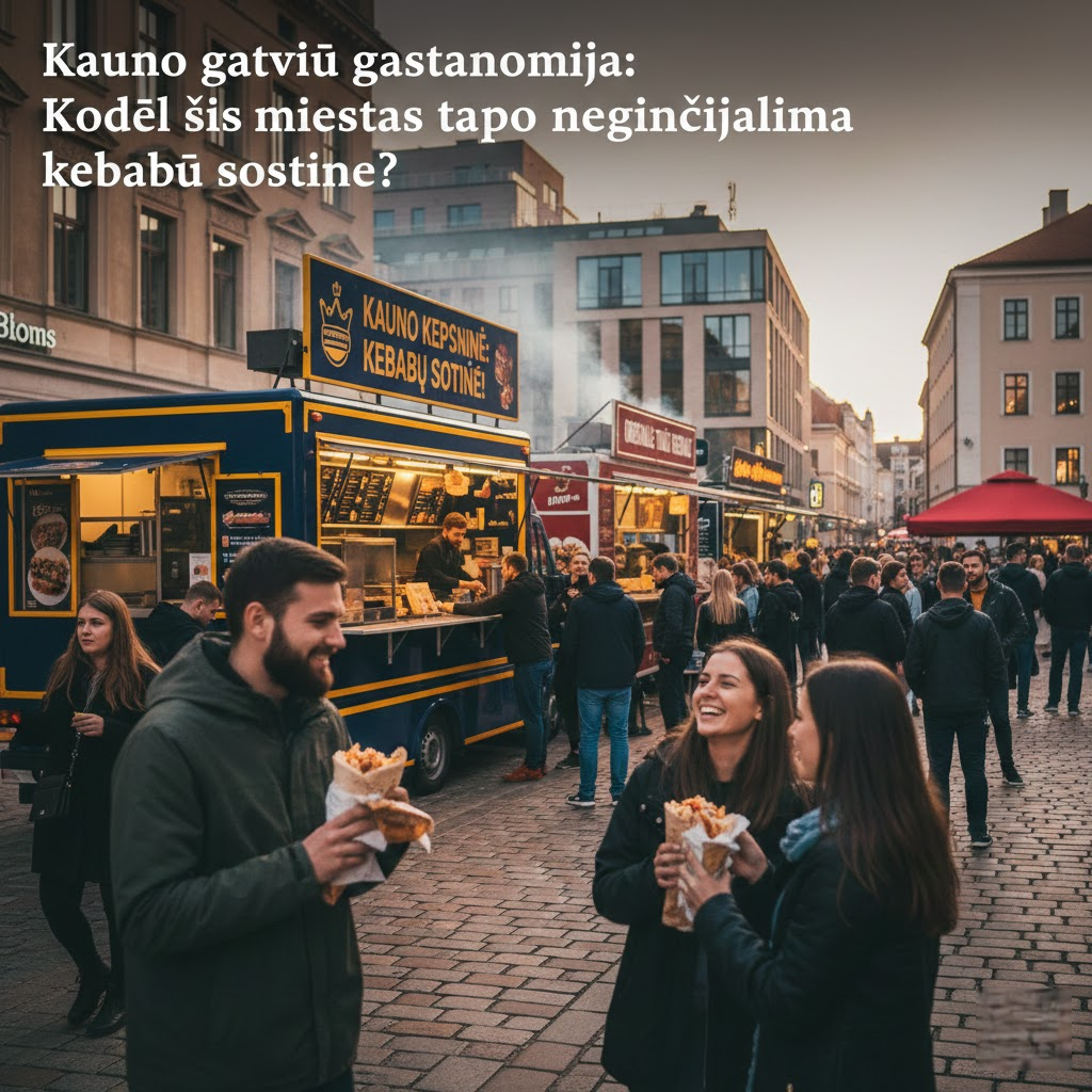 Kauno gatvių gastronomija: Kodėl šis miestas tapo neginčijama kebabų sostine?