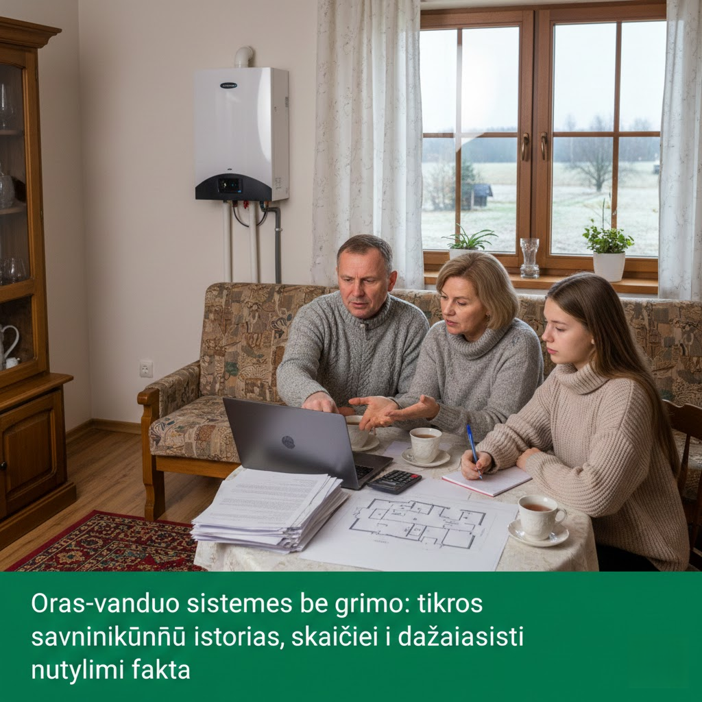 Oras-vanduo sistemos be grimo: tikros savininkų istorijos, skaičiai ir dažniausiai nutylimi faktai