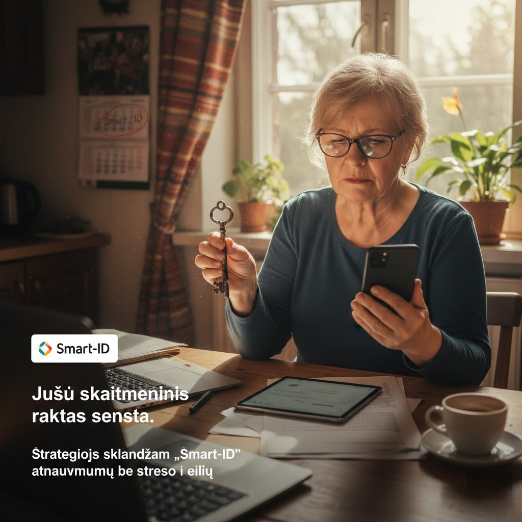 Jūsų skaitmeninis raktas sensta: strategijos sklandžiam „Smart-ID“ atnaujinimui be streso ir eilių