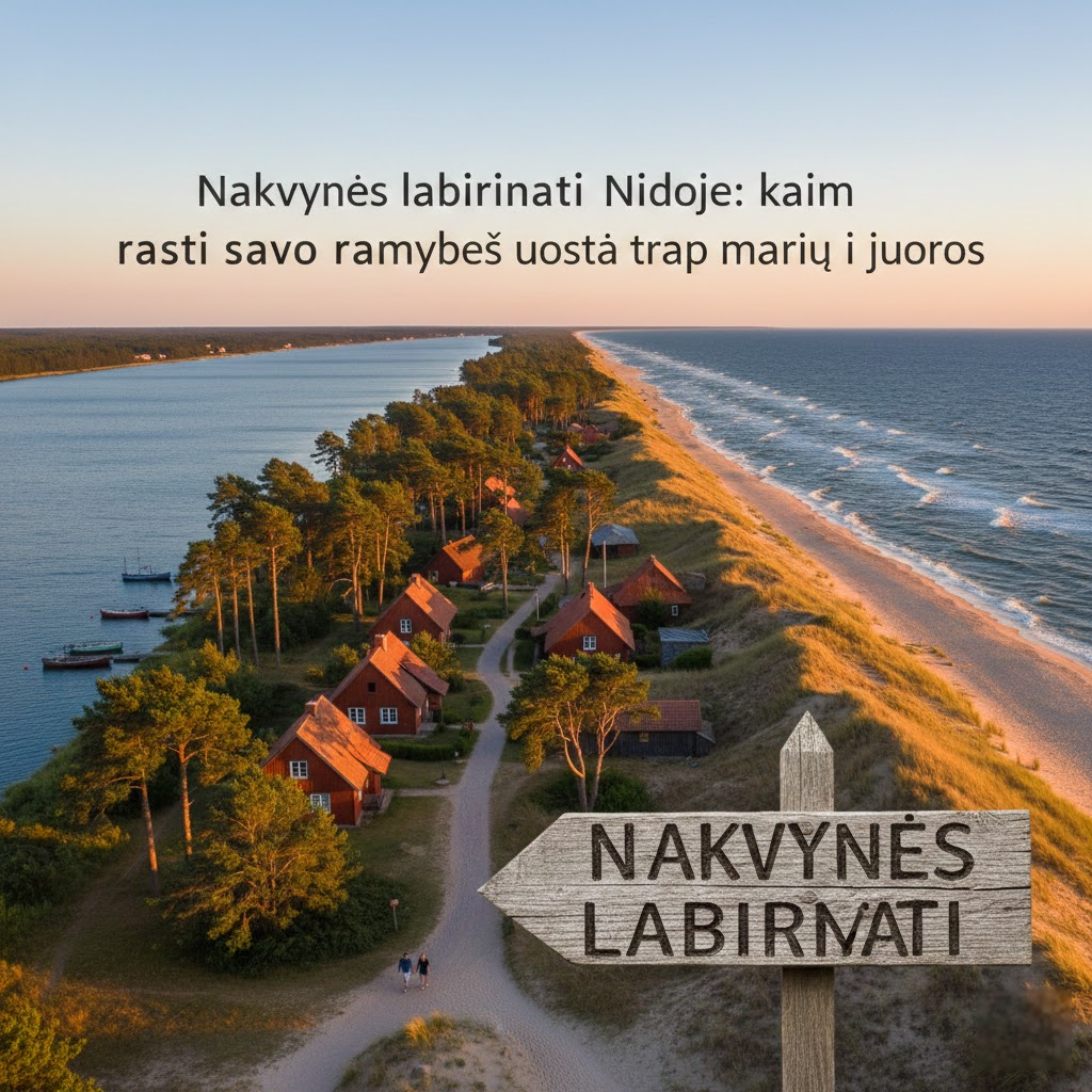 Nakvynės labirintai Nidoje: kaip rasti savo ramybės uostą tarp marių ir jūros