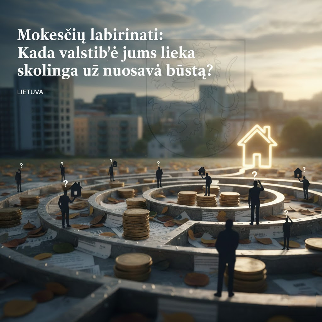 Mokesčių labirintai: Kada valstybė jums lieka skolinga už nuosavą būstą?