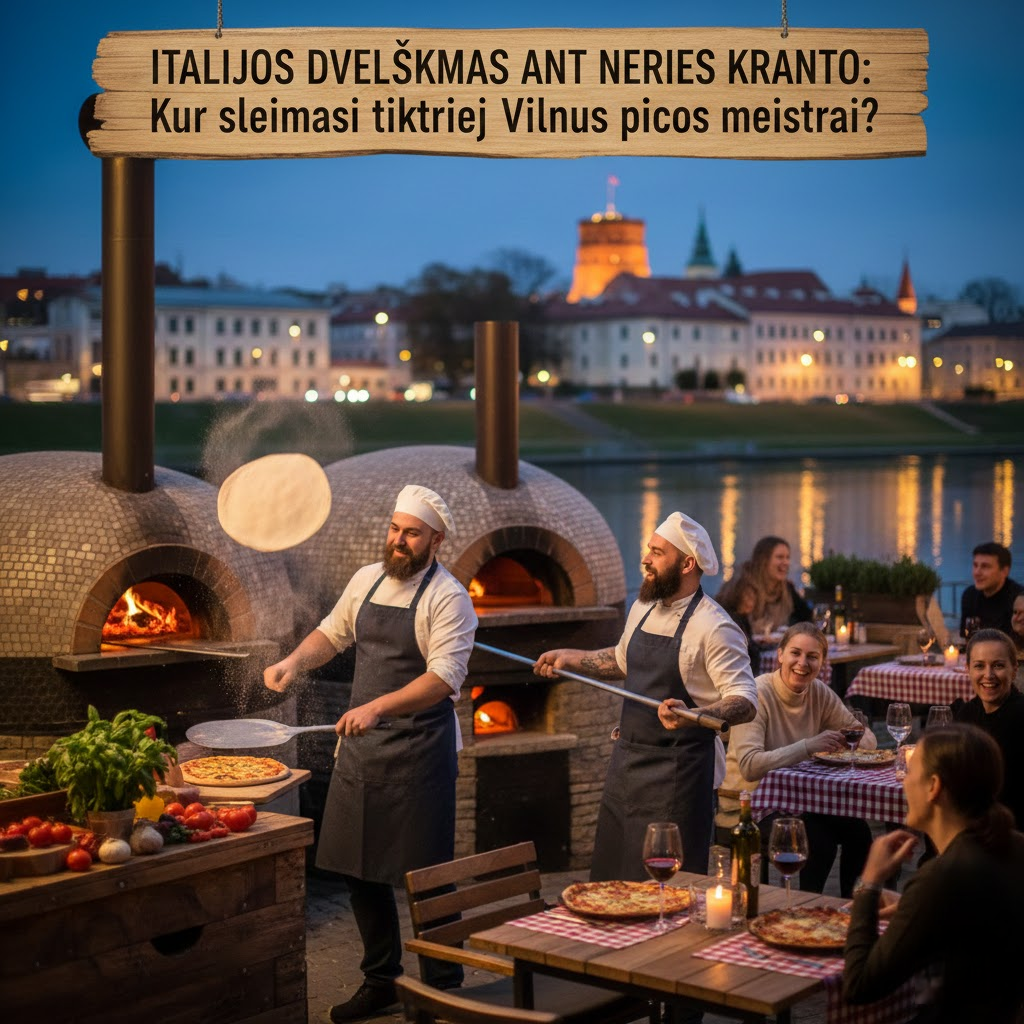 Italijos dvelksmas ant Neries kranto: Kur slepiasi tikrieji Vilniaus picos meistrai?
