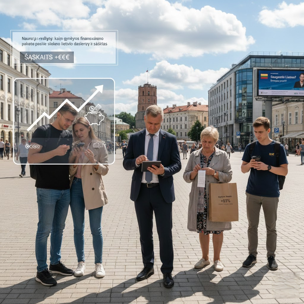 Naujoji realybė: kaip gynybos finansavimo paketas pakeis kiekvieno lietuvio kasdienybę ir sąskaitas