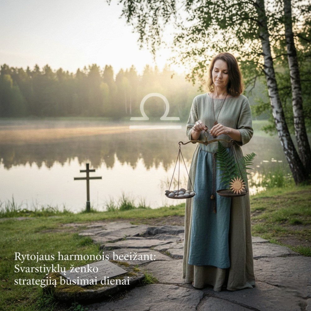 Rytojaus harmonijos beieškant: Svarstyklių ženklo strategija būsimai dienai