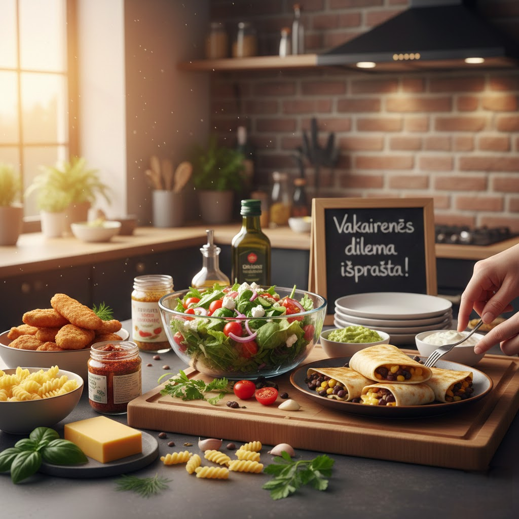 Vakarienės dilema išspręsta: 20+ idėjų, kai norisi greitai, skaniai ir be streso