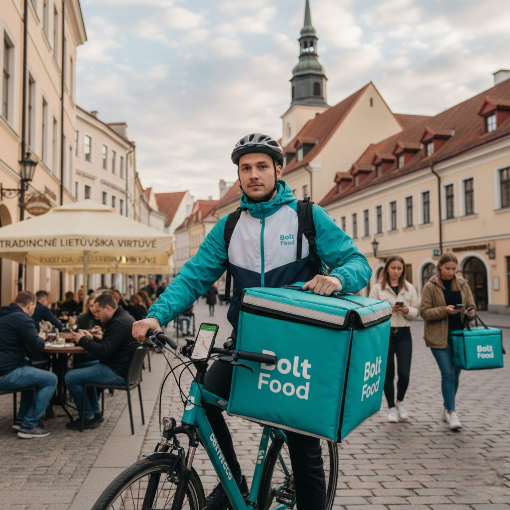 Bolt Food pristatymas: Kaip maksimaliai išnaudoti platformą užsisakant ar dirbant