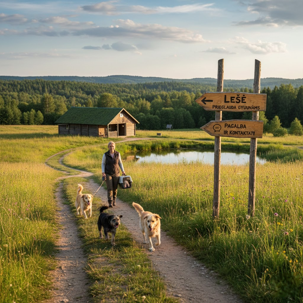 Tiesus Kelias į Keturkojų Širdis: Kaip Rasti „Lesę“ ir Susisiekti dėl Pagalbos
