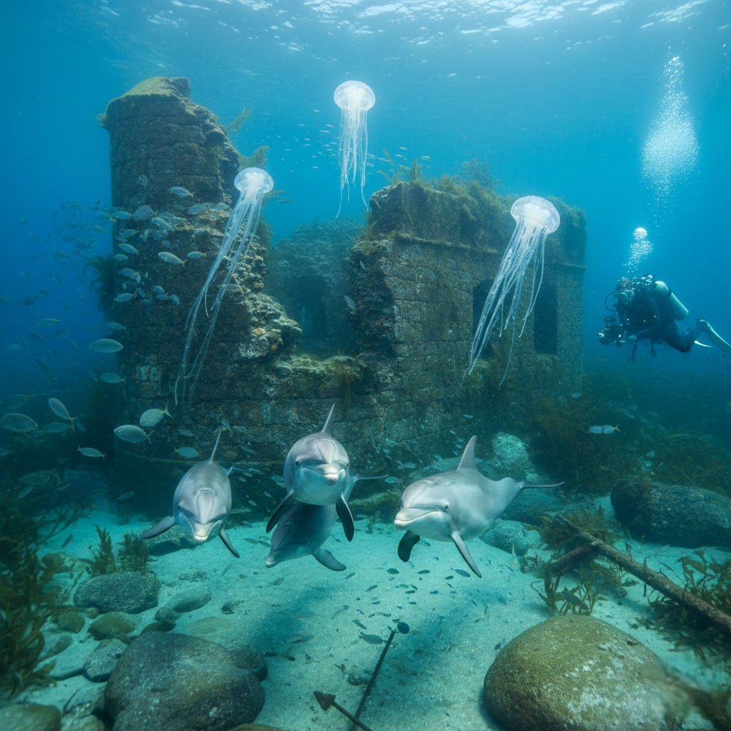 Povandeninė odisėja Smiltynėje: daugiau nei tik delfinų šypsenos ir senovinė tvirtovė