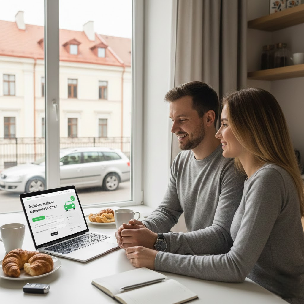 Techninės apžiūros planavimas be streso: kaip užsiregistruoti ir paruošti automobilį vizitui