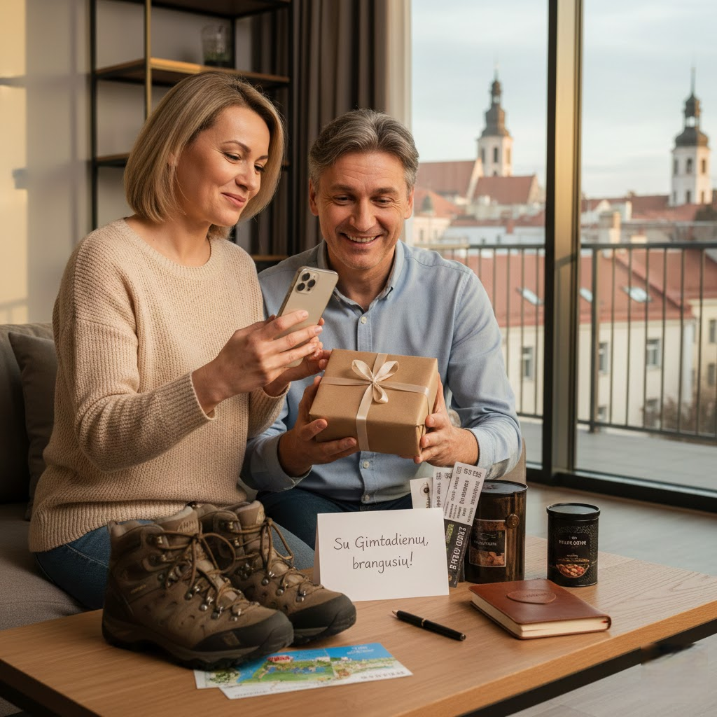 Gimtadienio dovanos vyrui: Kaip nustebinti tą, kuris jau „turi viską“?