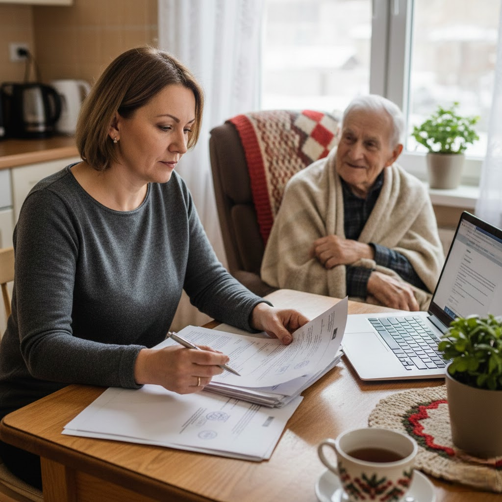 Sergate ar slaugote artimąjį? Praktinis planas, kaip teisingai sutvarkyti nedarbingumo dokumentus ir gauti išmokas