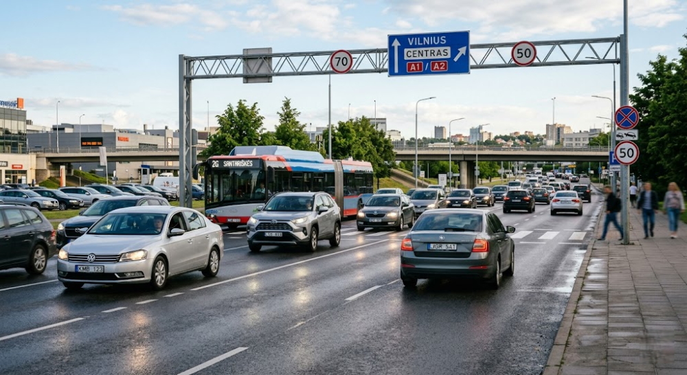 Šiuolaikinis eismas Lietuvoje: kaip nepasiklysti Kelių eismo taisyklių vingiuose ir išvengti baudų?