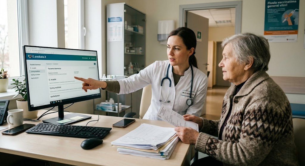 E.sveikatos sistemos evoliucija Lietuvoje: kaip efektyviai naudotis šiuolaikine medicina?