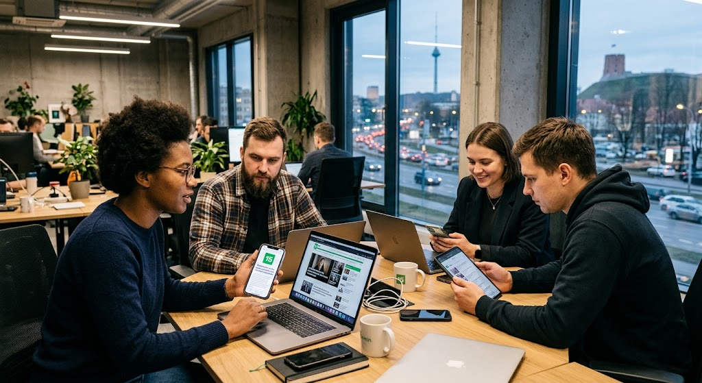 Skaitmeninė erdvė, kurioje gimsta tiesa: 15min įtaka moderniai Lietuvos visuomenei