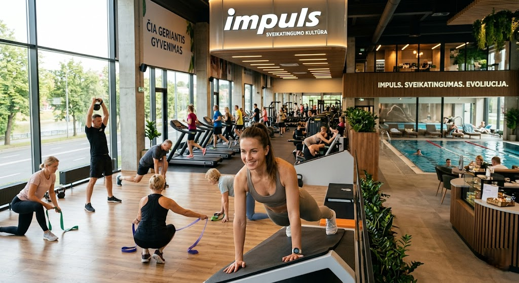 Sveikatingumo kultūros evoliucija: Kodėl „Impuls“ tapo daugiau nei tik sporto klubu?