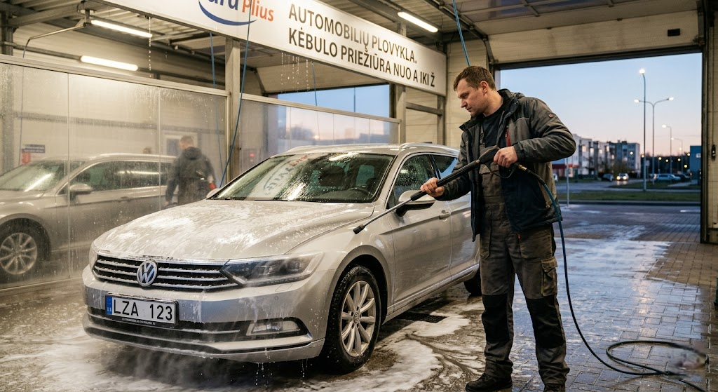 Automobilių švara nuo A iki Ž: viskas, ką privalote žinoti apie plovyklas ir kėbulo priežiūrą