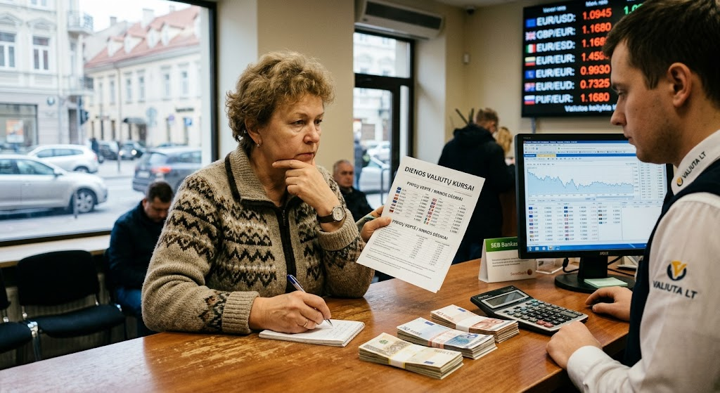 Valiutų kursai: išsamus gidas apie pinigų vertę, rinkos dėsnius ir protingą finansų valdymą
