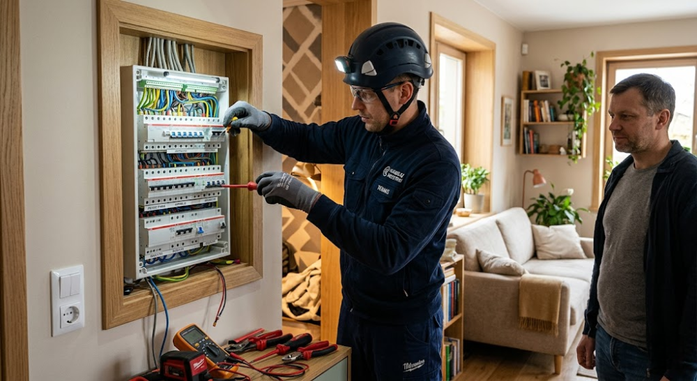 Elektrikas jūsų namuose: viskas, ką privalote žinoti apie saugumą, kokybę ir šiuolaikinius sprendimus